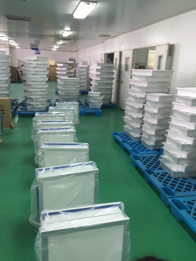 U14 U15 1170 * 570 * 90 Aluminiumfilter des vertrags-ULPA für Punification 2